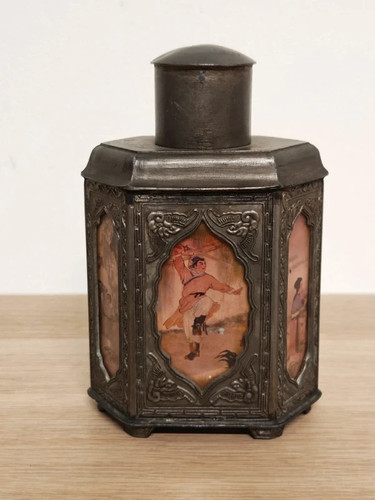 Ancienne boite thé - ancienne,