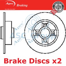 2x Apec BRAKING 240mm Uni OE