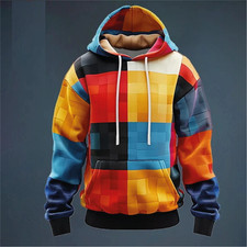 Sweat à capuche homme 3D