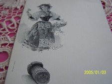 Menu vierge et ancien