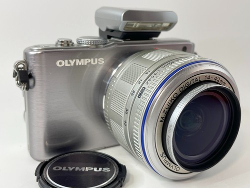 Appareil photo argent olympus - photo,