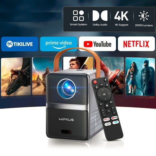 600ansi mini projector - mini, 4k