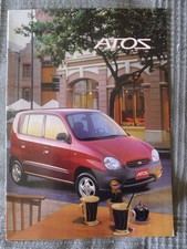 CATALOGUE  HYUNDAI ACCENT 4/2001 FRANCE .