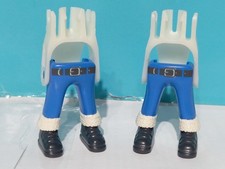 Playmobil jambes bleues - x2,