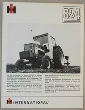 prospectus brochure tracteur