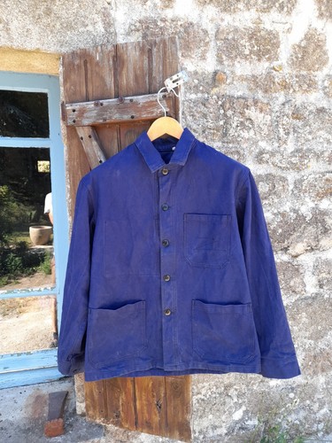 Veste travail bleu - veste,