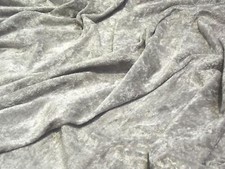 Velours Écrasé Tissu Matière - Argent
