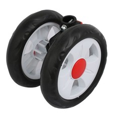 135mm Ø Double Roue Pivotante