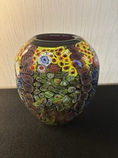 Vase cristal signé Murano