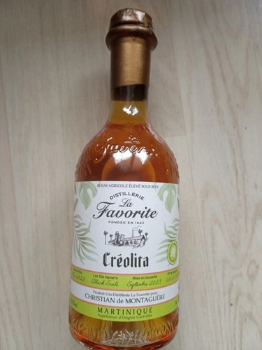 Rhum favorite créolita - rhum,