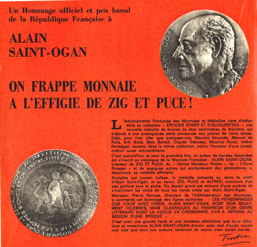 Pub medaille zig puce - medaille,