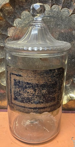Pot pharmacie verre - pharmacie,