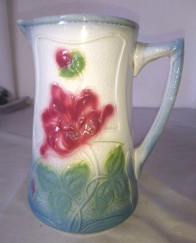 Ancien pichet carafe barbotine - pichet,