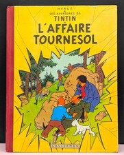 Edition originale Tintin L'Affaire Tournesol  B19 1956 Danel n°1213 France Hergé