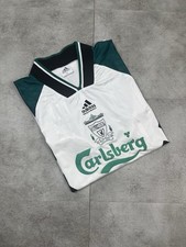 Liverpool FC Away Shirt 1995/96 Adidas Equipment Vintage – Original UK – XL