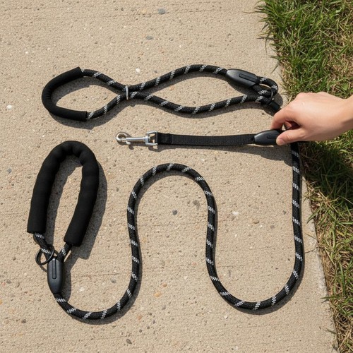 Laisse collier intégré - collier,