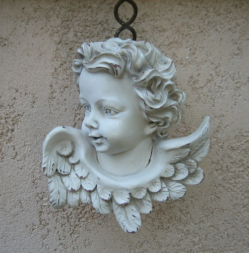 Ange grande tête angelot - tête, d'angelot