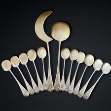 Service à glace en argent