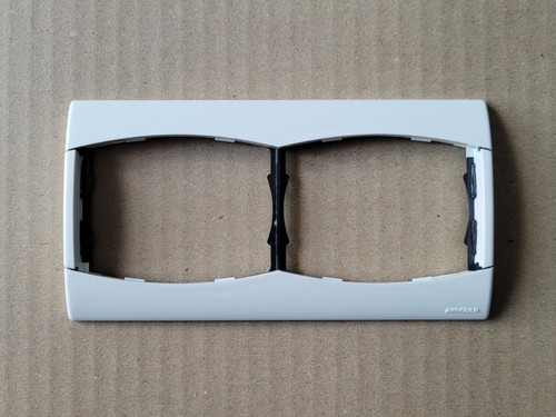 Plaque double horizontale - double,