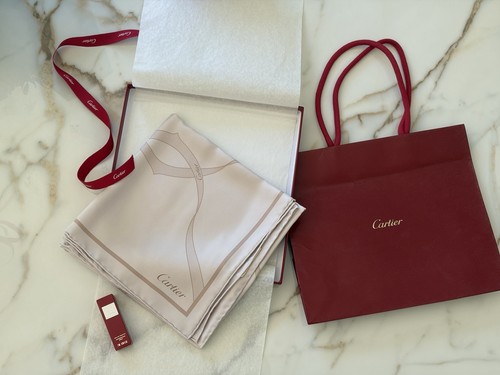 Cartier foulard carré - , soie