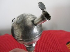 ANCIEN Bouchon DOSEUR À ALCOOL "IDÉAL " en Métal Argenté