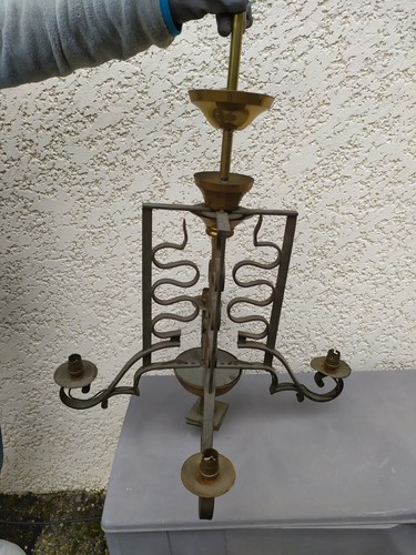Très joli ancien lustre - lustre, en