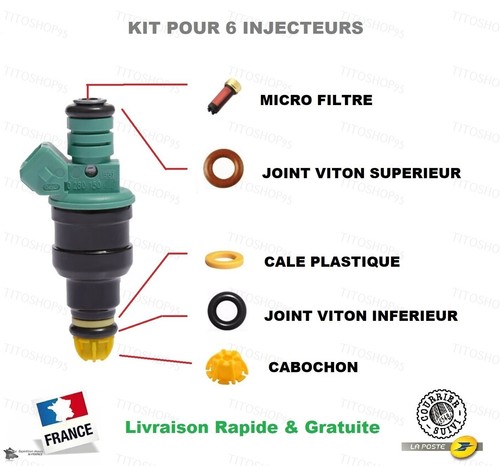 Kit réparation injecteur - réparation, 6