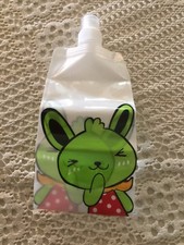 GOURDE PLIABLE POUR LE CARTABLE POUR BOISSON, JUS OU COMPOTE