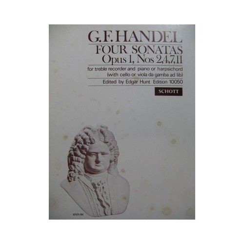 Haendel four sonatas - f.,