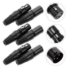 6PCS Remplacement XLR