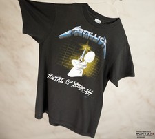 Vintage METALLICA - UP YOUR ASS 1985 80s 90s t-shirt Sz L