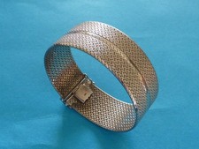 MAGNIFIQUE  BRACELET  MANCHETTE  VINTAGE ARGENT 835 DES  ANNÉES 70 ( 20 photos )