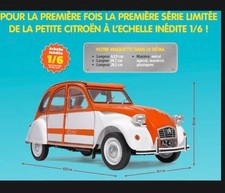 2CV SPOT 1/6 Hachette 120