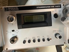 Peekel Instruments Indicateur de déformation Type CA690 / CA 690 Transducer