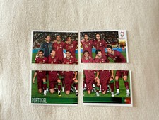 #99 100 101 102 - PANINI EURO 2008 - équipe Portugal Ronaldo