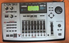 JUNK BOSS BR-8 Digital Recording Studio Multitrack Audio Recorder Gray #9681
