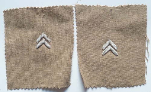 Insigne grade pattes col - grade,