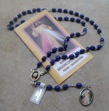Chapelet dévotion Jésus Miséricorde Divine avec notice