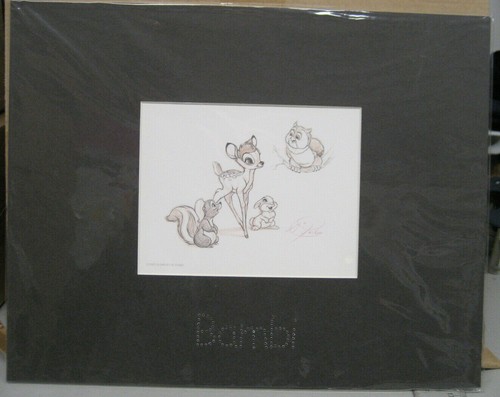 Swarovski bambi lithograph - swarovski,