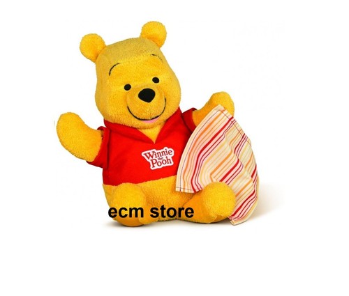 Tomy winnie ourson - l'ourson, peluche