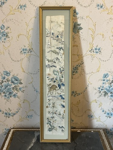 Broderie chinoise ancienne - broderie,