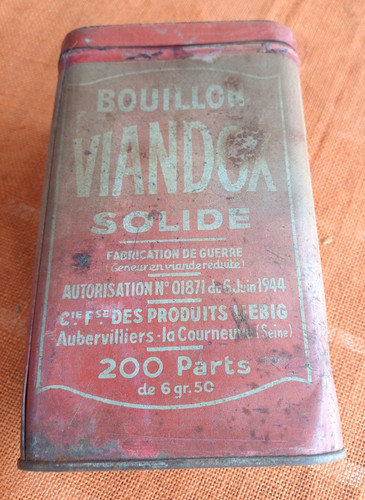Boite retro metal viandox - en,