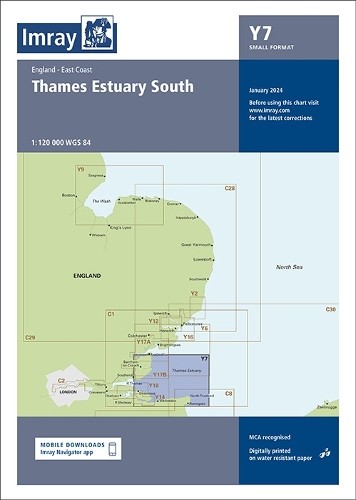 Imray series chart y7 - y,