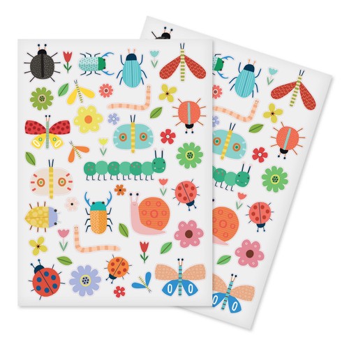 Gommettes coccinelles - gommettes,