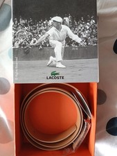Ceinture Lacoste 110cm Neuve