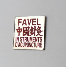 RNT E/ Pin's Instruments d'Acupuncture Favel