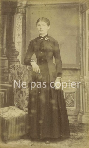 Femme vers 1890 cdv - 1890,