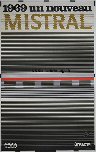 Affiche poster train - affiche, sncf
