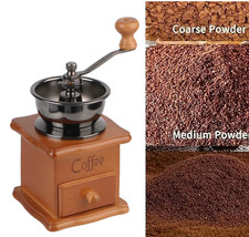 Ancien moulin à café bois et