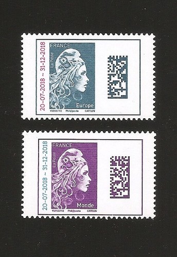 2018 timbres marianne - , n°